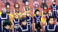 Mina as seen with her other classmates (Image Source: Studio Bones)